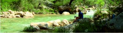 Sit by the river